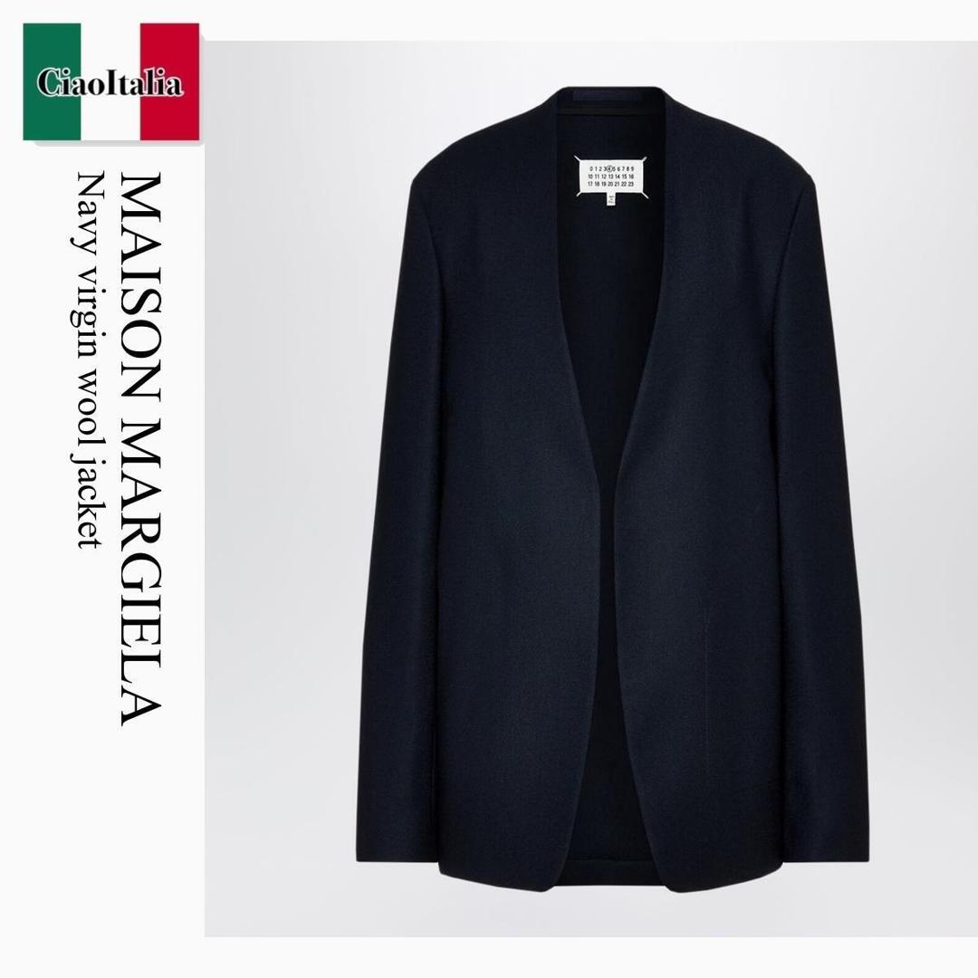 【数量限定・在庫限り・早い者勝ち!】 メゾン マルジェラ / Maison Margiela Navy Virgin Wool Jacket / S51BN0441S47782 / S51BN0441S47782 524 / S51BN0441S47782524 / ジャケット|Ciao Italia