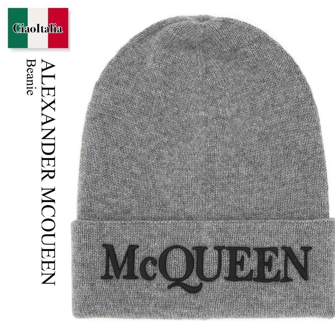 【美品】McQueen キャップ Alexander McQueen ALEXANDER MCQUEEN アレクサンダーマックイーン キャップ