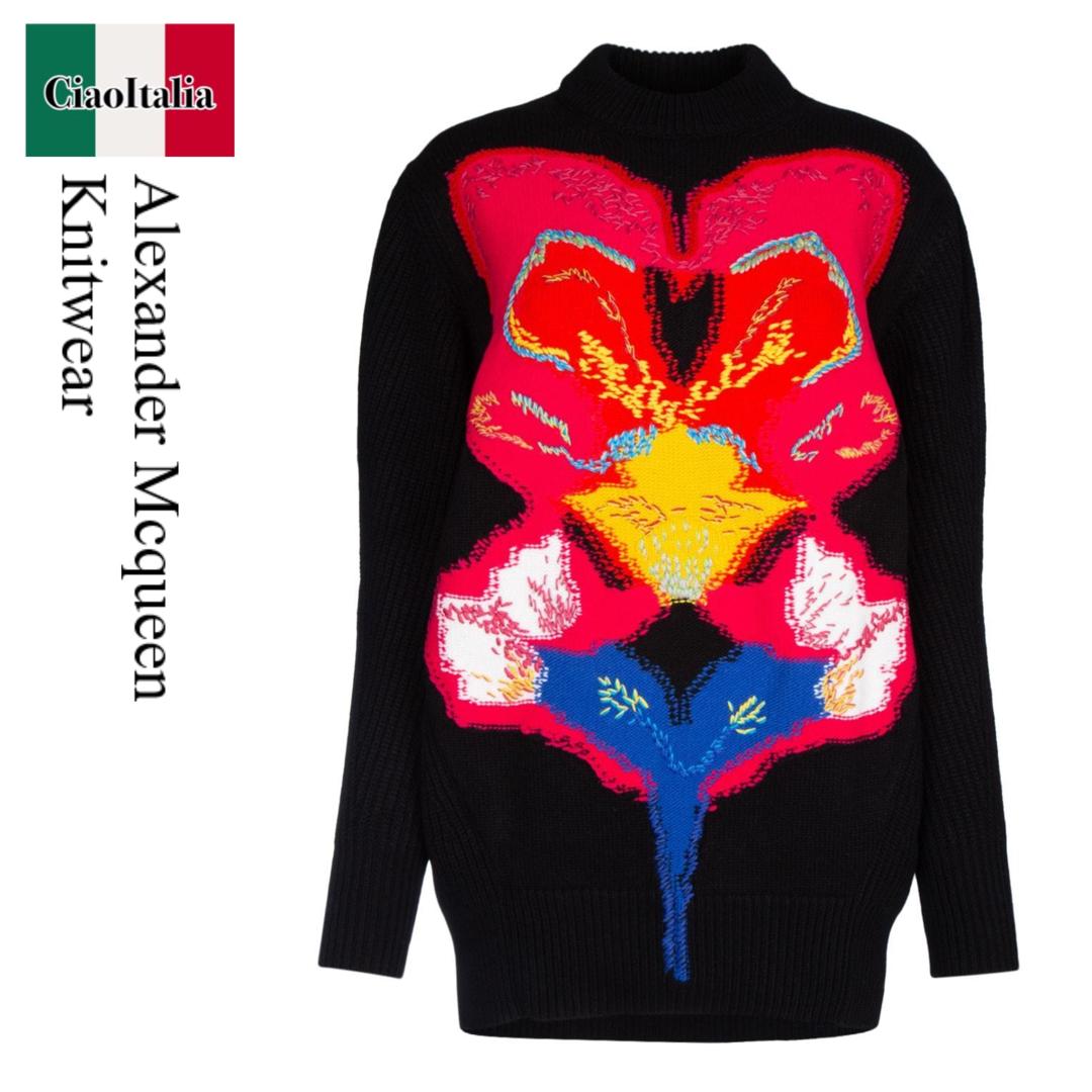 【数量限定・在庫限り・早い者勝ち！】 アレキサンダー・マックイーン / Alexander Mcqueen Knitwear / 758350 Q1A6H / 758350 Q1A6H 1160 / 758350Q1A6H / 758350Q1A6H 1160 / 758350Q1A6H1160 / ニット・セーター｜Ciao Italia