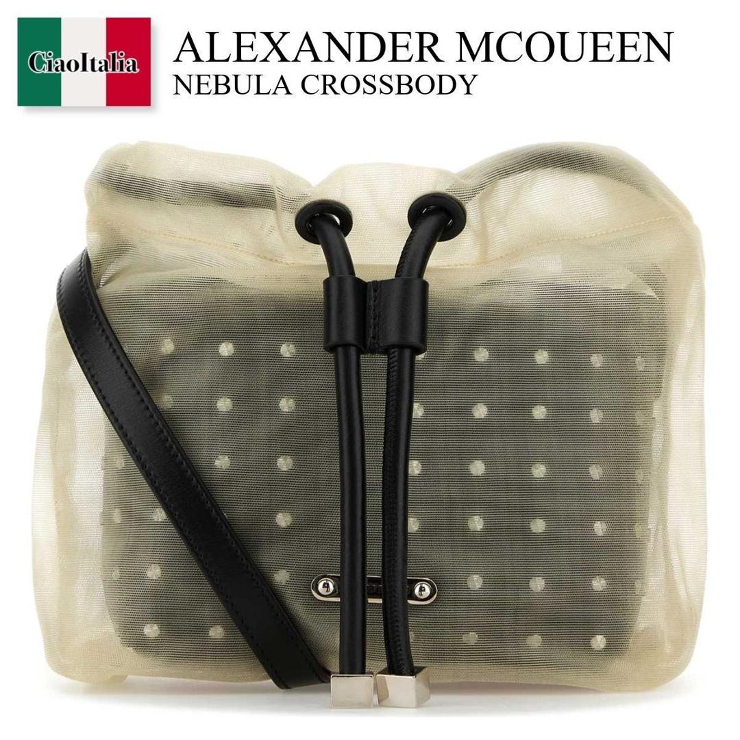 【数量限定・在庫限り・早い者勝ち！】 アレキサンダー・マックイーン / かばん / カバン / Alexander Mcqueen Nebula Crossbody / 804433 1VP11 / 804433 1VP11 1000 / 8044331VP11 / 8044331VP11 1000 / 8044331VP111000 / ショルダーバッグ・ポシェット 92,043円