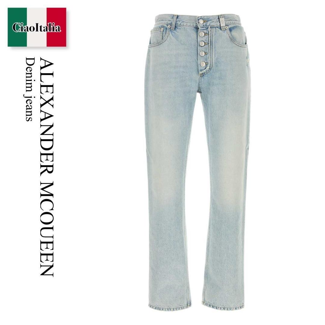 【数量限定・在庫限り・早い者勝ち！】 アレキサンダー・マックイーン / Alexander Mcqueen Denim Jeans / 820879 QYABN / 820879 QYABN 4211 / 820879QYABN / 820879QYABN 4211 / 820879QYABN4211 / デニム・ジーパン｜Ciao Italia