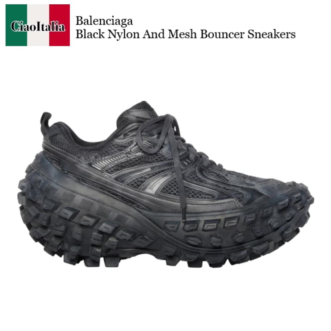 スニーカー BALENCIAGA SNEAKER (772767WRUNG 9245) Balenciaga Runner sneaker white//blue/pink/grey | TheDoubleF