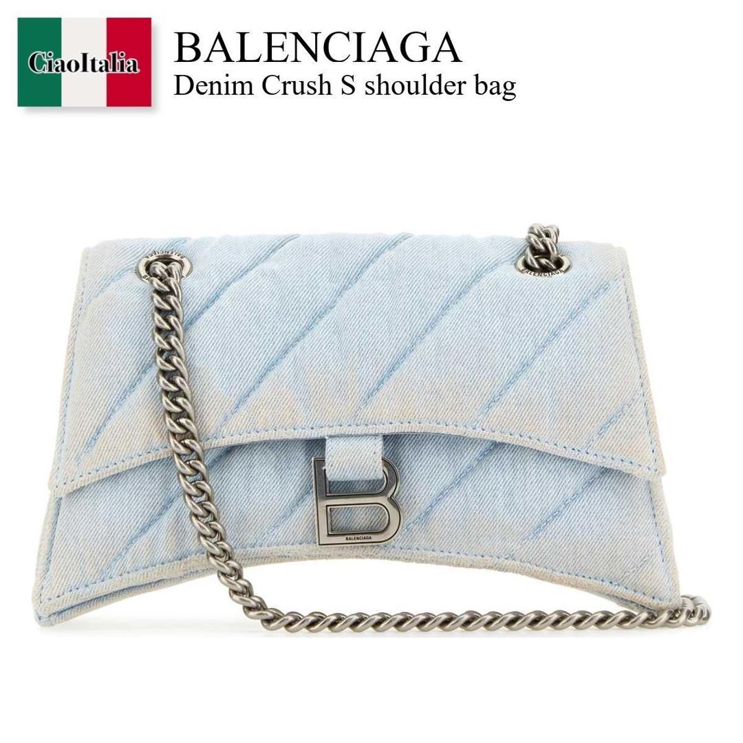【数量限定・在庫限り・早い者勝ち!】 バレンシアガ / かばん / カバン / Balenciaga Denim Crush S Shoulder Bag / 716351 2AAEJ / 716351 2AAEJ 4651 / 7163512AAEJ / 7163512AAEJ 4651 / 7163512AAEJ4651 / ショルダーバッグ・ポシェット