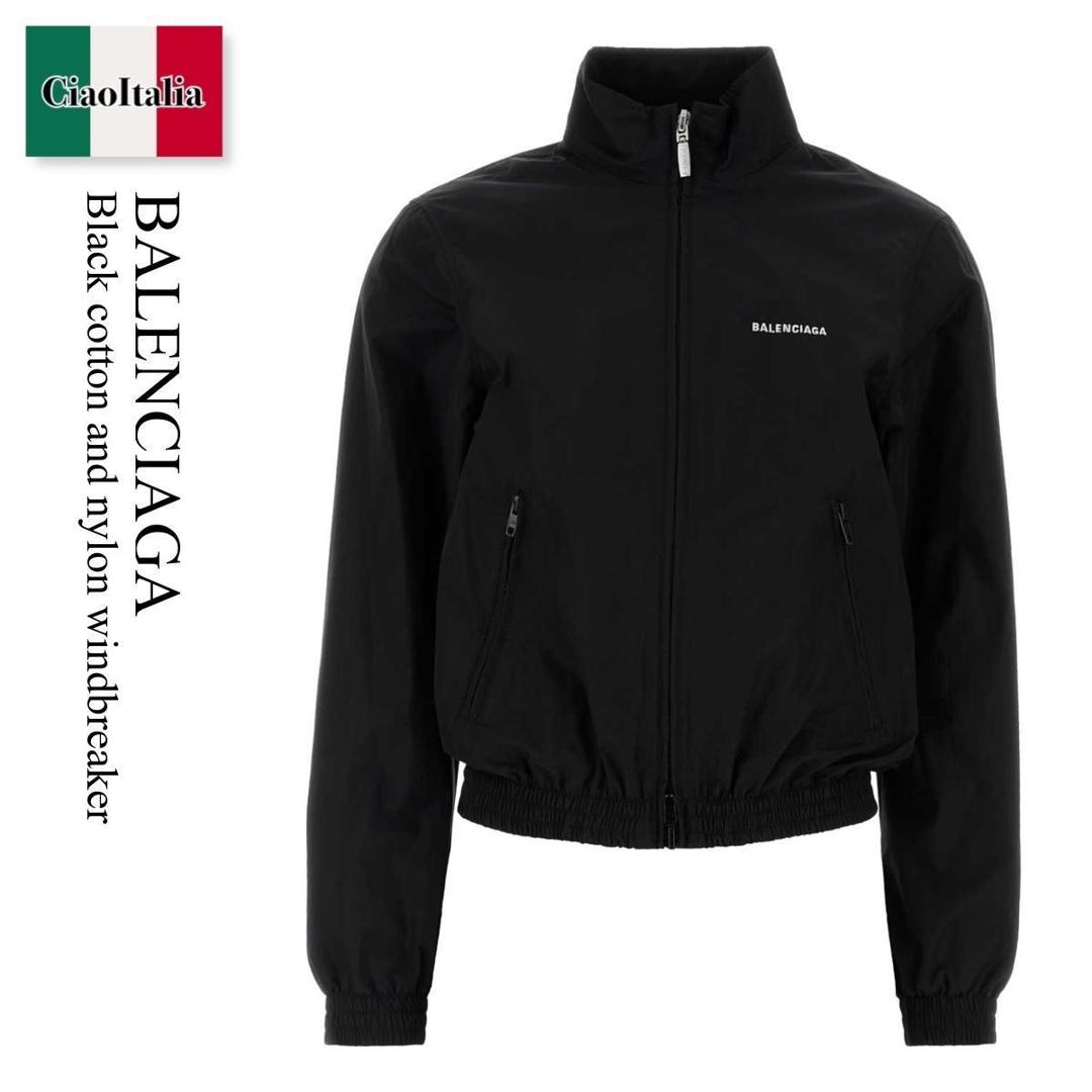 バレンシアガ ウィンドウブレーカージャケット ブラック 楽天市場】バレンシアガ BALENCIAGA ジャケット アウター メンズ