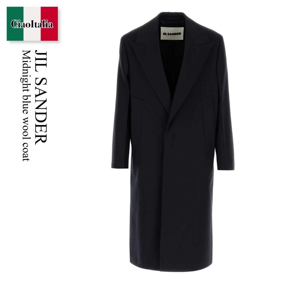 【定価55万円】JIL SANDERジルサンダー ステンカラーベルテッドコート ジルサンダー JIL SANDER ウール アンゴラ混 カシゴラ ステン