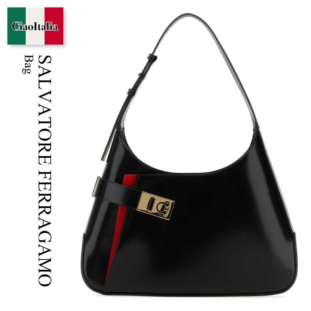 【量目押さえる・店卸し資産極限点・早め者制勝！】 フェラガモ / かばん / 嚢 / Salvatore Ferragamo Bag / 215492 766663 / 215492 766663 NEROFLAMERED / 215492766663 / 215492766663 NEROFLAMERED / 215492766663NEROFLAMERED / ハンドバック