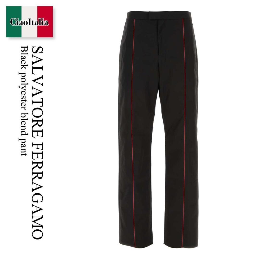 【数量限定・在庫限り・早い者勝ち！】 フェラガモ / Salvatore Ferragamo Black Polyester Blend Pant / 143649 767242 / 143649 767242 NEROBLACK / 143649767242 / 143649767242 NEROBLACK / 143649767242NEROBLACK / パンツ・ボトムスその他｜Ciao Italia