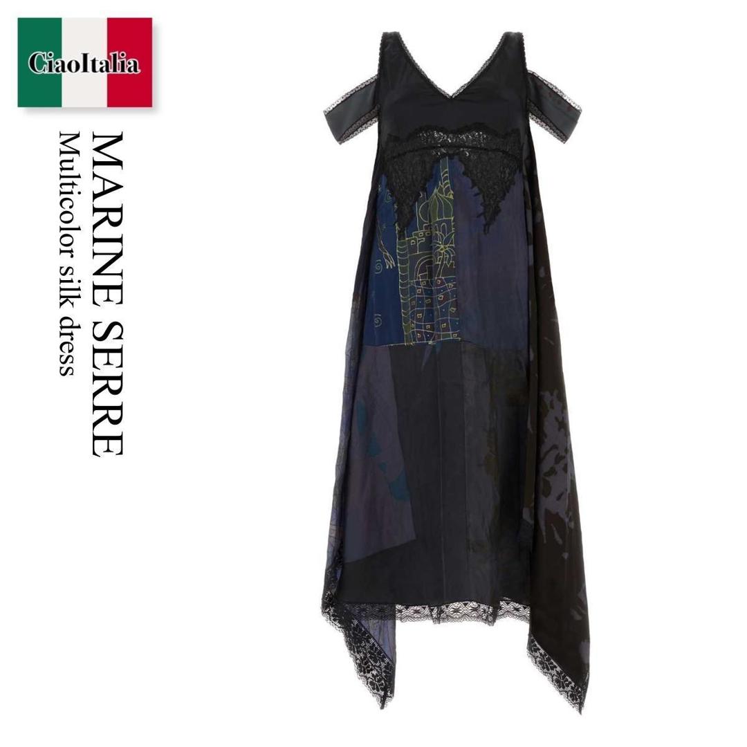 楽天市場】Marine Serre マリーン セル ワンピース WDR248 CJER0008