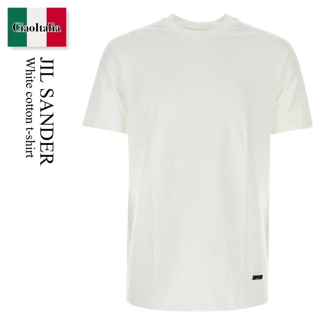 【数量限定・在庫限り・早い者勝ち!】 ジルサンダー / Jil Sander White Cotton T-Shirt / J22GC0128J 20073 / J22GC0128J 20073 102 / J22GC0128J20073 / J22GC0128J20073 102 / J22GC0128J20073102 / Tシャツ・カットソー|Ciao Italia