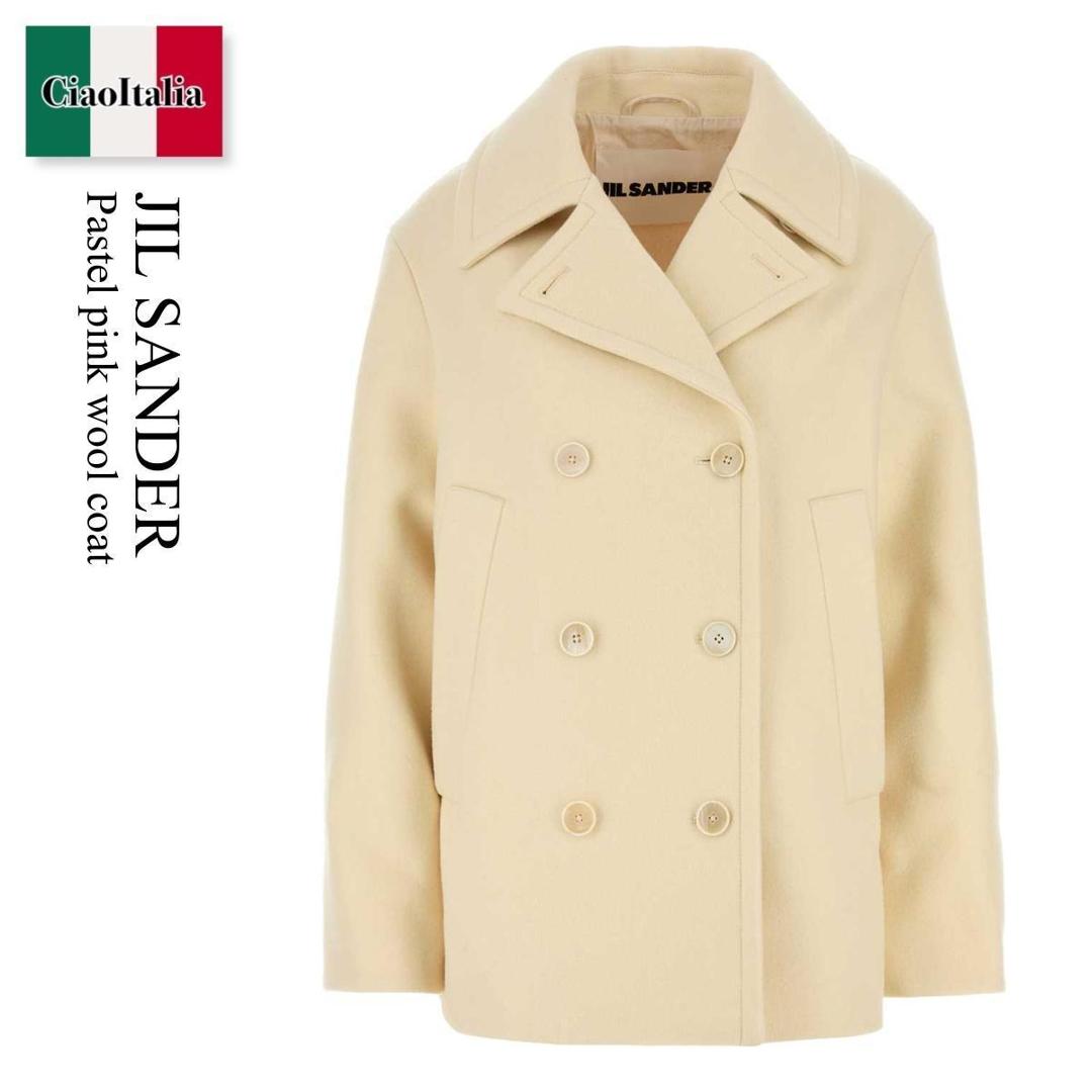 【美品】ジルサンダー JIL SANDER コート アウター レディース 34 中古・古着通販】JIL SANDER (ジルサンダー) ウールダブルコート