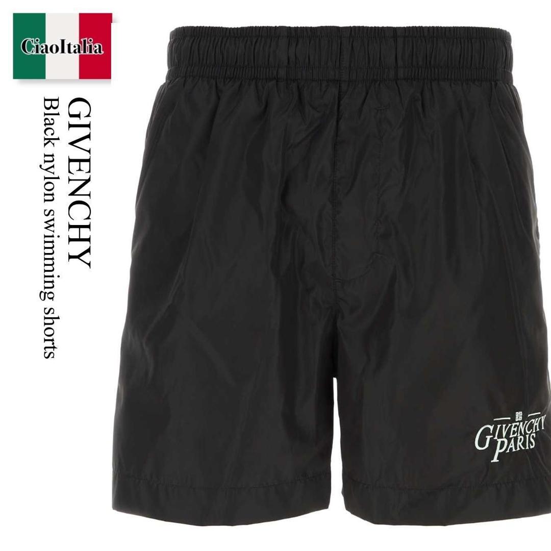 【数量限定・在庫限り・早い者勝ち！】 ジバンシィ / Givenchy Black Nylon Swimming Shorts / BMA0161YGY / BMA0161YGY 001 / BMA0161YGY001 / 水着 47,651円