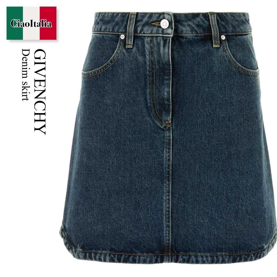 【数量限定・在庫限り・早い者勝ち！】 ジバンシィ / Givenchy Denim Skirt / BW40XT5YCA / BW40XT5YCA 420 / BW40XT5YCA420 / ミニスカート｜Ciao Italia 54,593円
