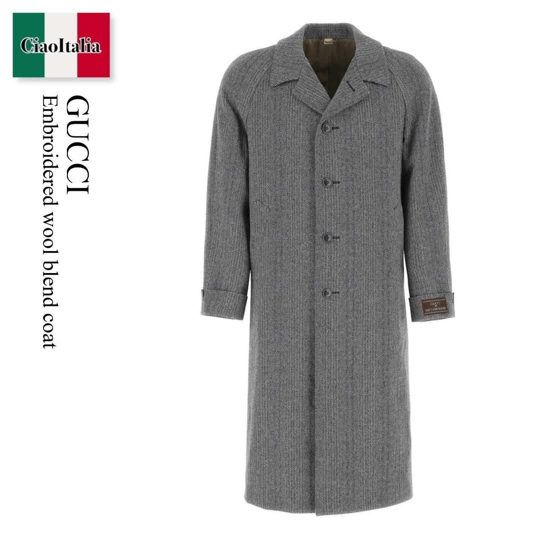 楽天市場】【在庫処分大セール】グッチ GUCCI ミリタリーコート ロング