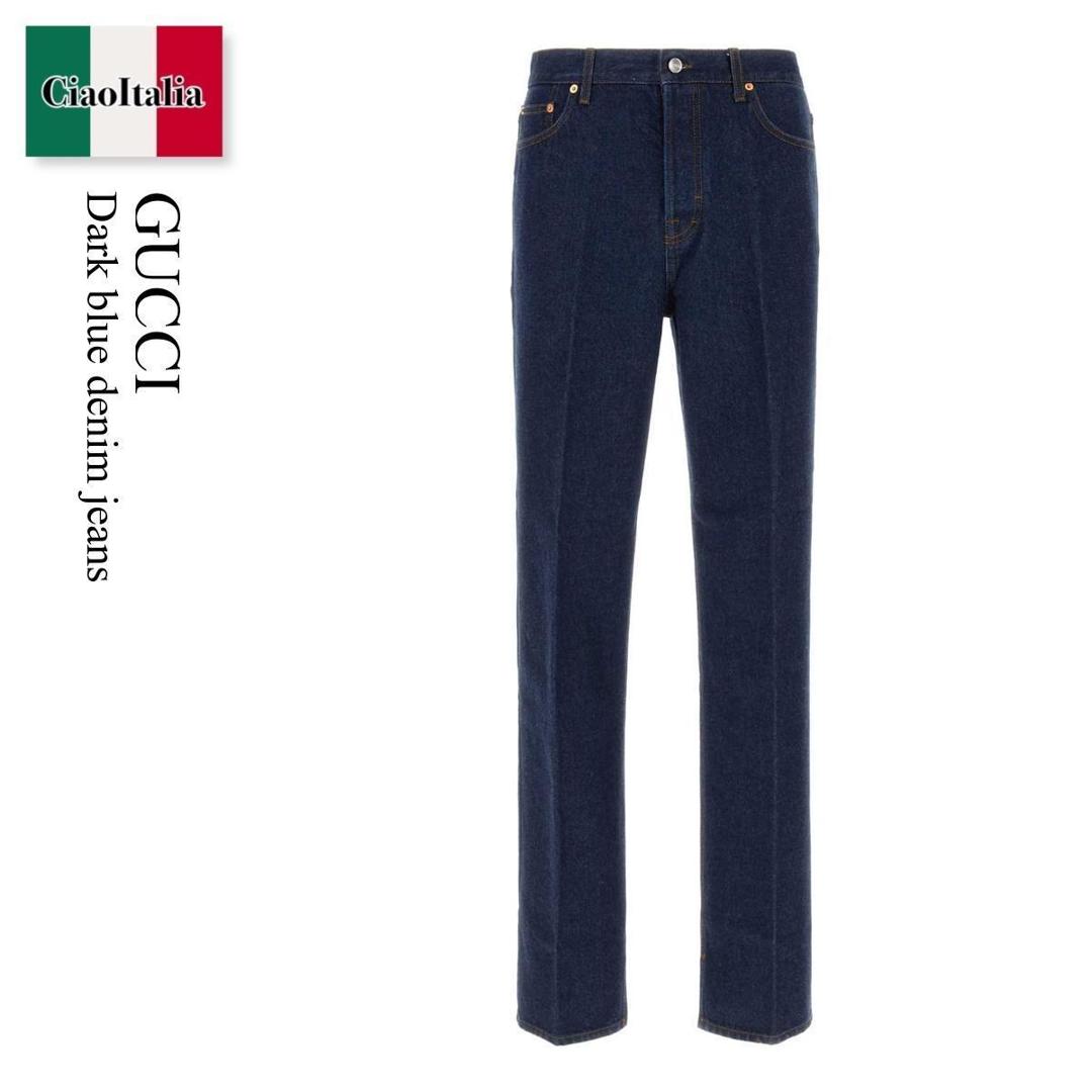 【VIP価格】GUCCI ワイド フィット コットン デニム ジーンズ r0120033643-1.jpg