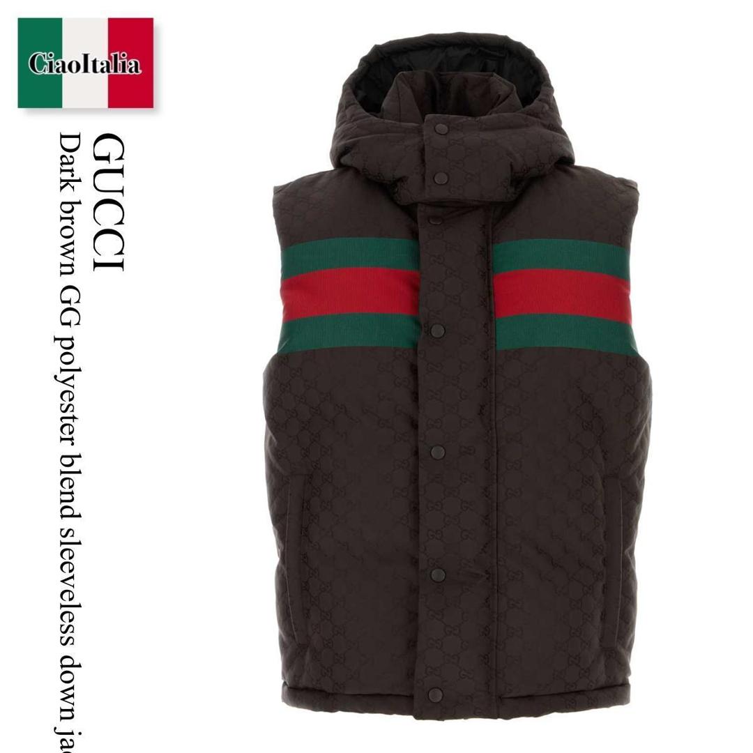 楽天市場】グッチ GUCCI メンズ ダウンベスト ブランド 698713