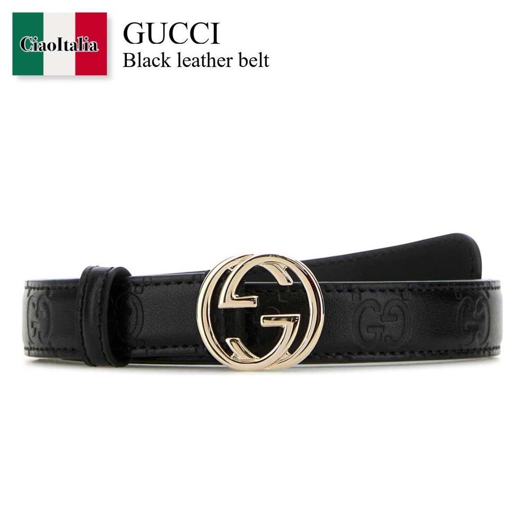 楽天市場】グッチ GUCCI ベルト ブラック レディース 409417