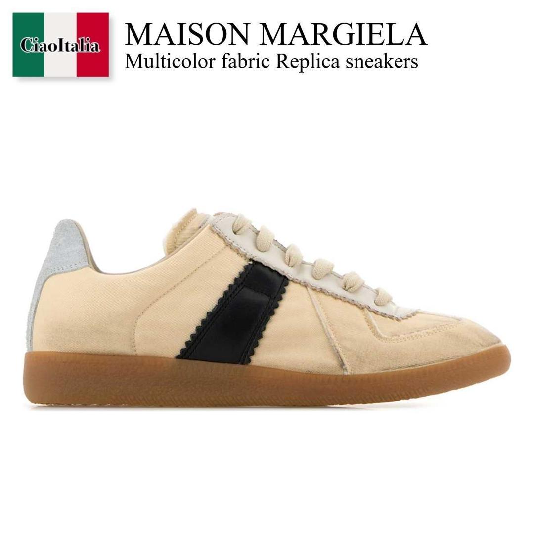 【関税込み】Maison Margiela オフホワイト Replica スニーカー Maison Margiela Replica スニーカー | ホワイト | FARFETCH JP