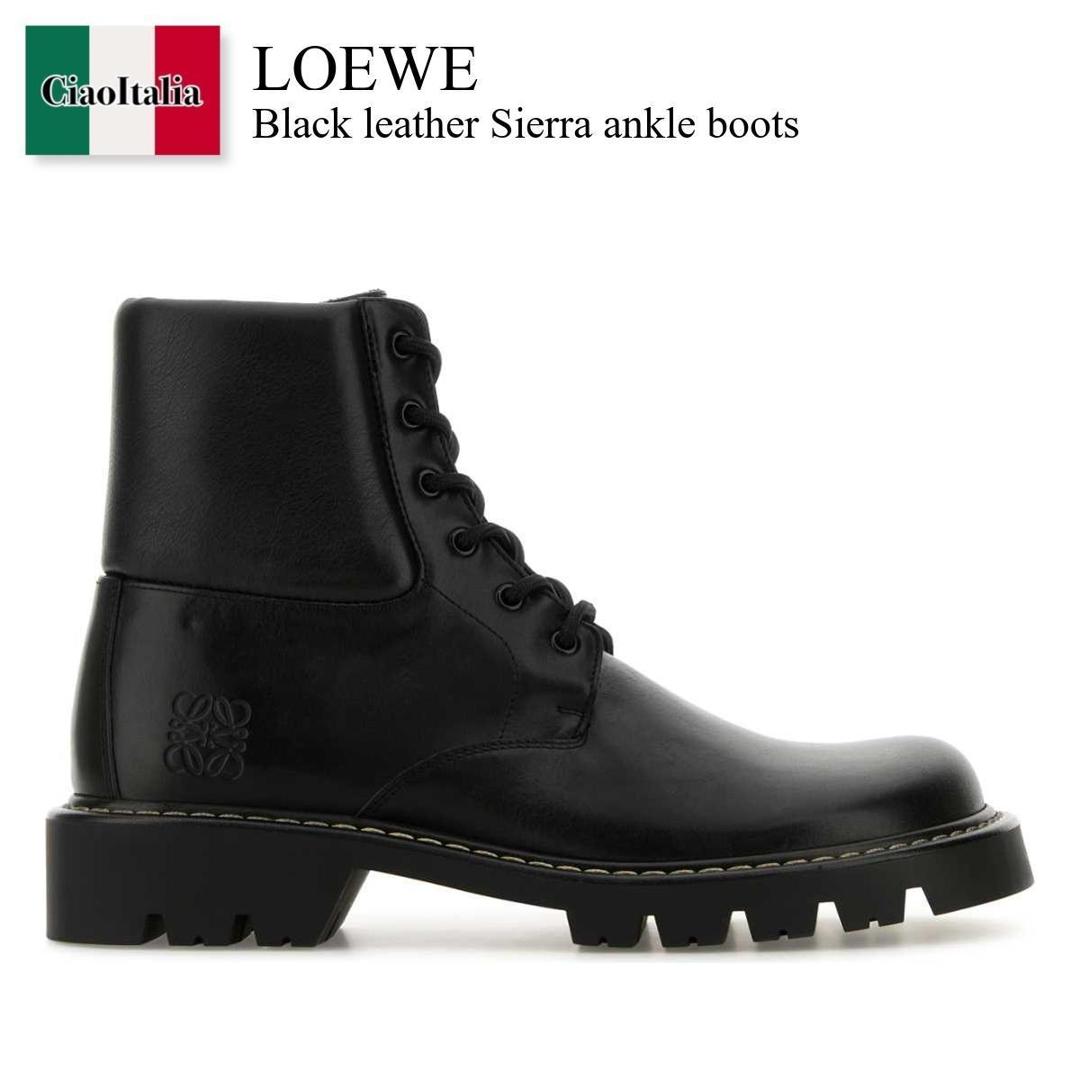 楽天市場】LOEWE ロエベ ショートブーツ CHELSEA BOOT