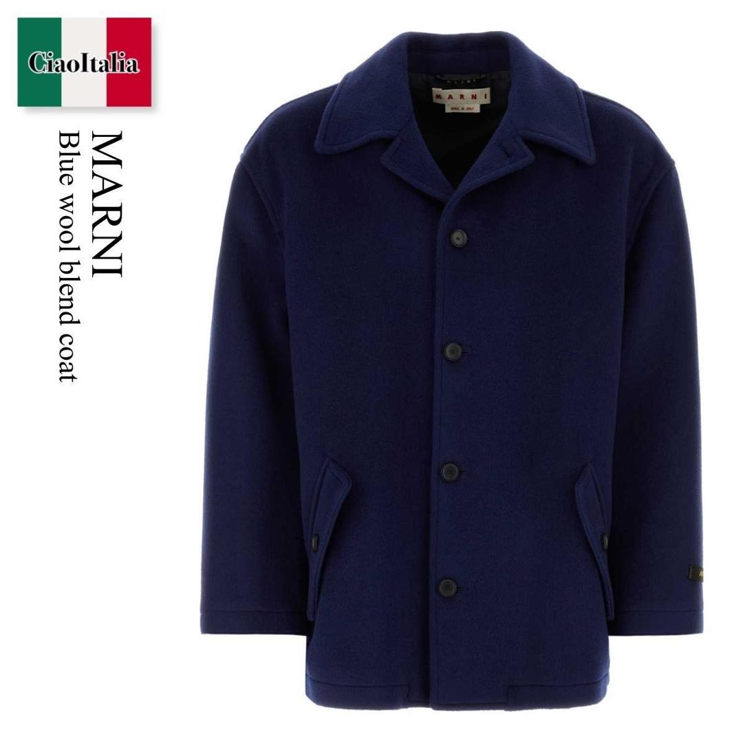 楽天市場】MARNI マルニ ロング丈 ウールコート 42サイズ チェック柄