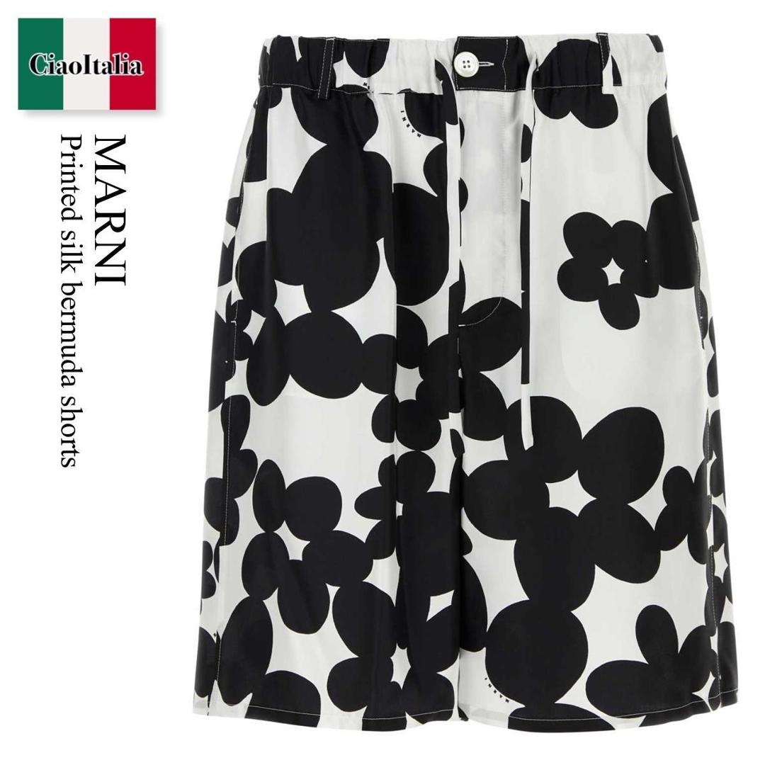 楽天市場】MARNI マルニ ハーフパンツ PUMU0049U3 TW839 メンズ