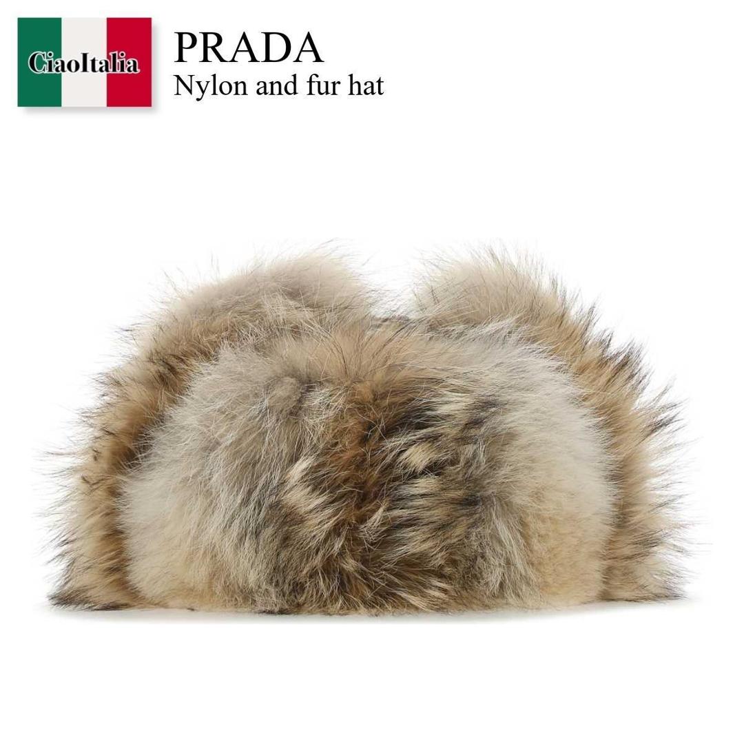 【数量限定・在庫限り・早い者勝ち!】 プラダ / Prada Nylon And Fur Hat / 1HC169 F0889 / 1HC169 2CEZ F0889 / 1HC1692CEZ / 1HC1692CEZ F0889 / 1HC1692CEZF0889 / ハット|Ciao Italia