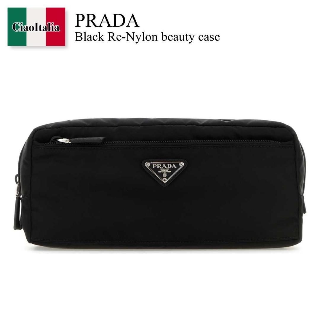PRADA ナイロン クラッチバッグ PRADA プラダ ナイロン 花柄 2way ショルダーバッグ BN1066