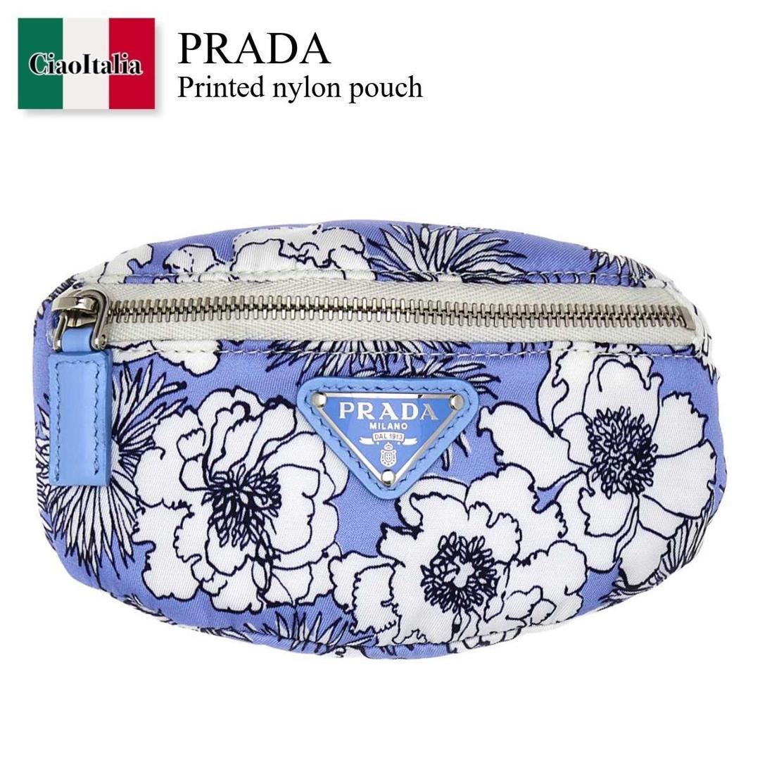 PRADA プラダ Re-Nylon ポーチ 関税なし☆PRADA プラダ Re-Nylon ポーチ 巾着 (PRADA/ポーチ