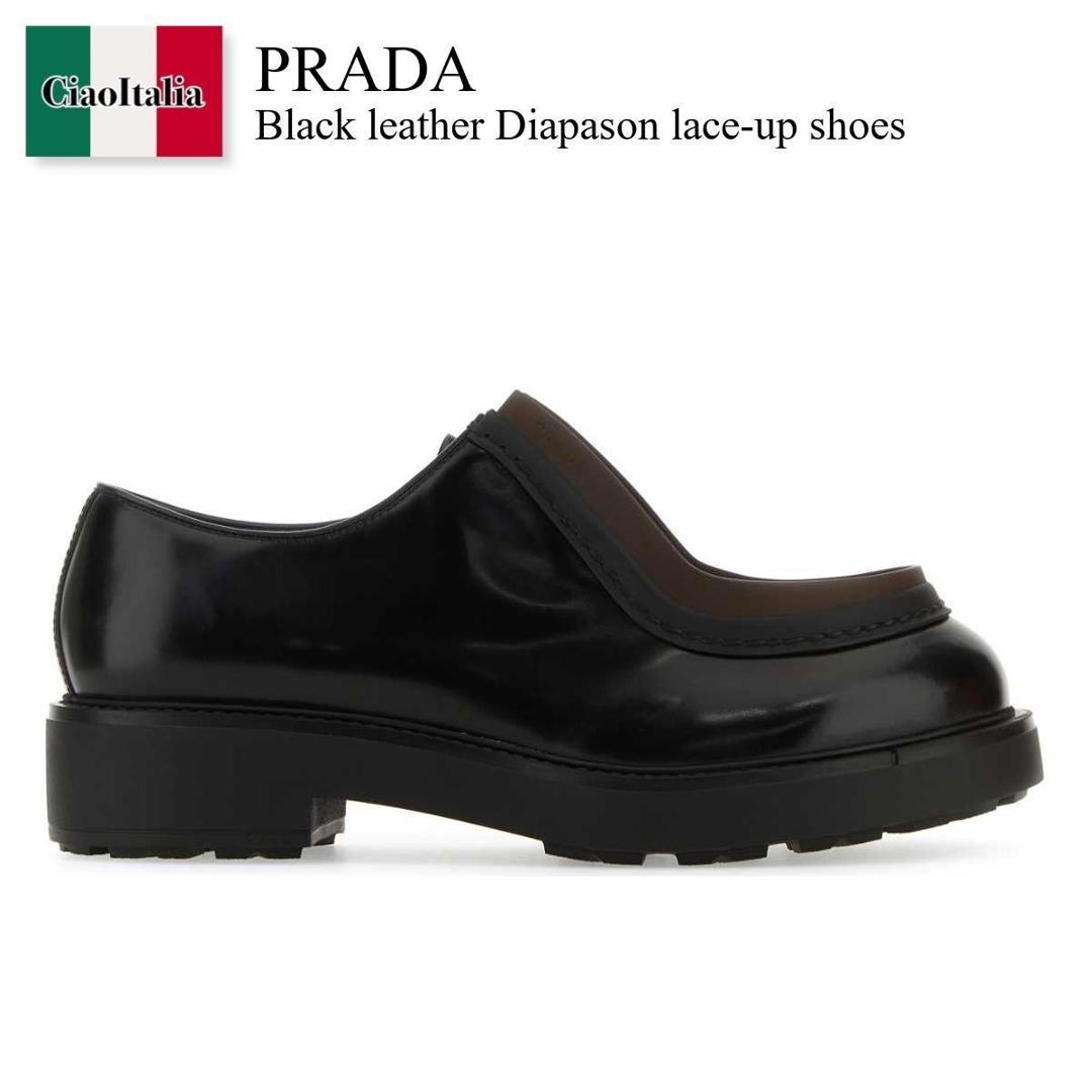 プラダ革靴　美品 楽天市場】PRADA プラダ ダービーシューズ Monolith モノリス