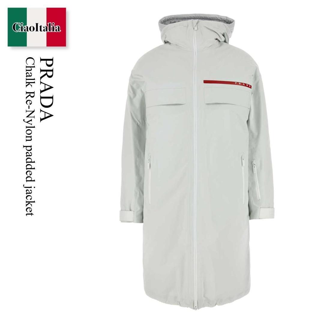 ☆PRADA☆プラダ キルティングライトRe-Nylonジャケット Prada Quilted Light Re-Nylon Jacket | Neiman Marcus