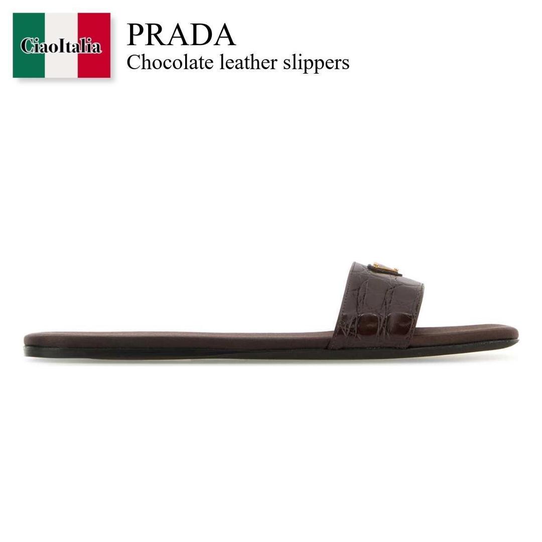 美品　PRADA ゴールド　金　サンダル ゴールド（金色）系 スペイン PRADA(プラダ) サンダル・ミュール