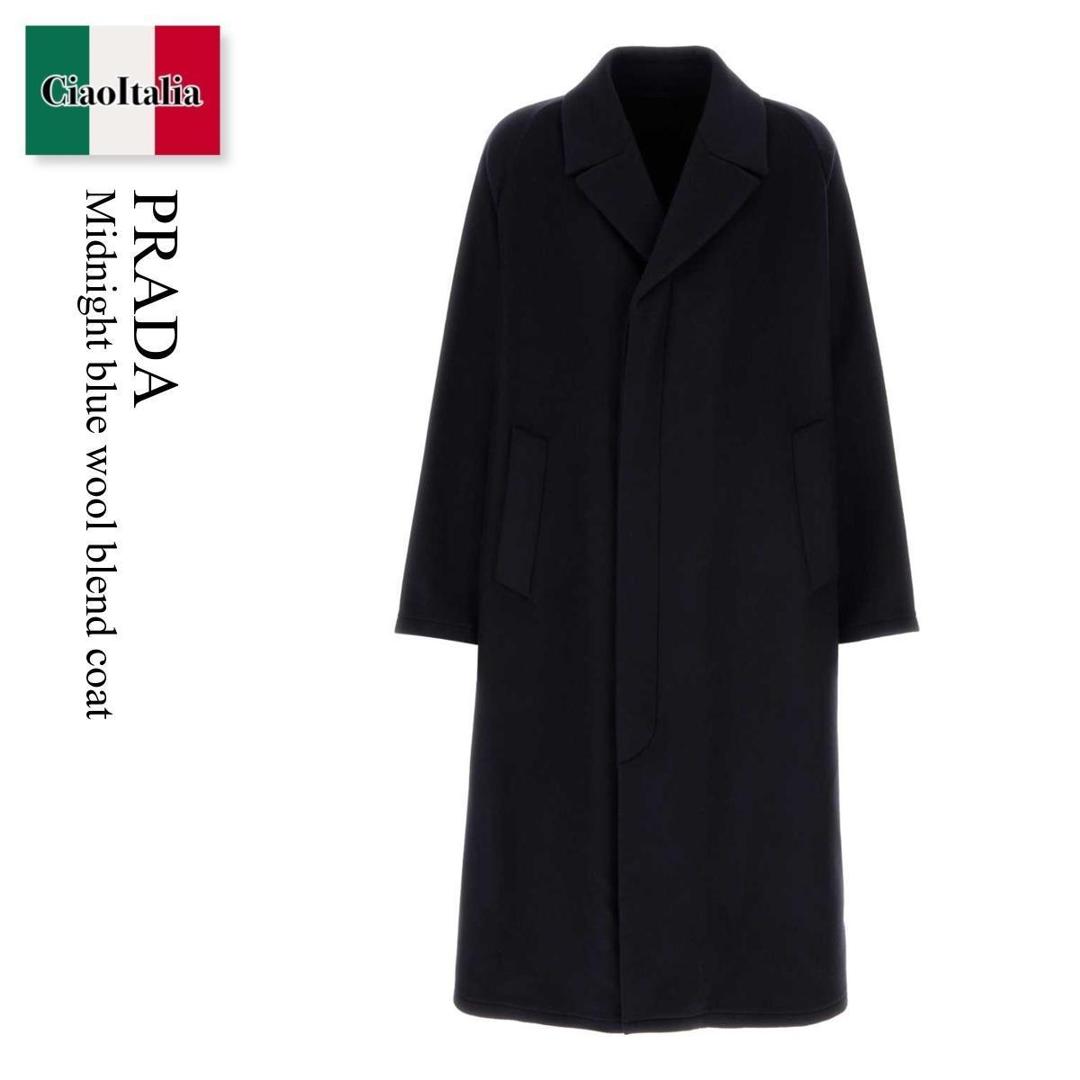 楽天市場】プラダ PRADA コート SGX390 1WQ8 F0002 ブラック 2024AW