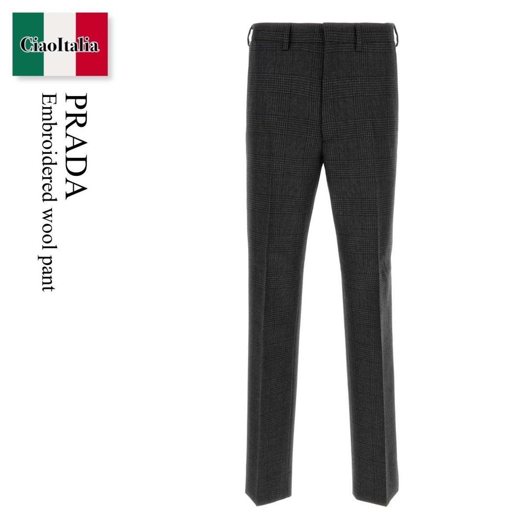 楽天市場】PRADA プラダ パンツ SPH313 13YO メンズ ピンウェール