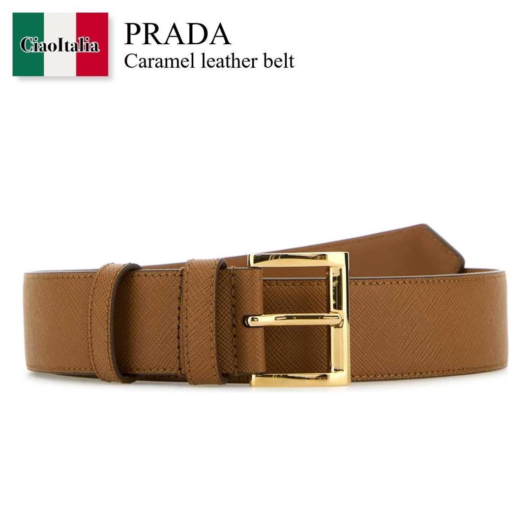 楽天市場】プラダ/PRADA ベルト メンズ 型押しカーフスキン レザー