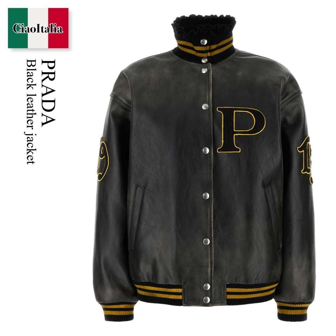 PRADA jacket プラダ ジャケット 楽天市場】【クリスマスΩ】【返品可】プラダ PRADA ナッパレザー