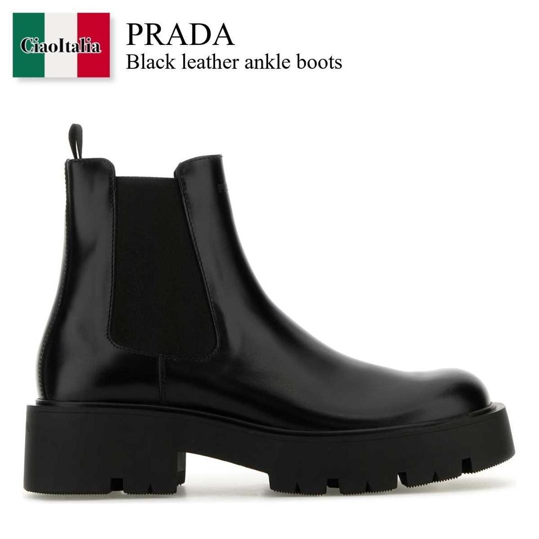 楽天市場】PRADA プラダ ブーツ ブーティー シューズ Brixxen