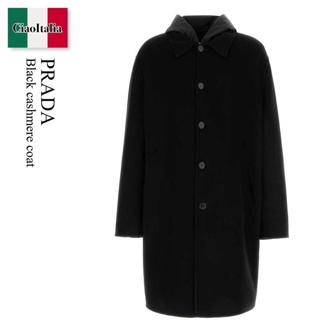 楽天市場】PRADA プラダ SGC026 10VD F0008 ボア ピーコート