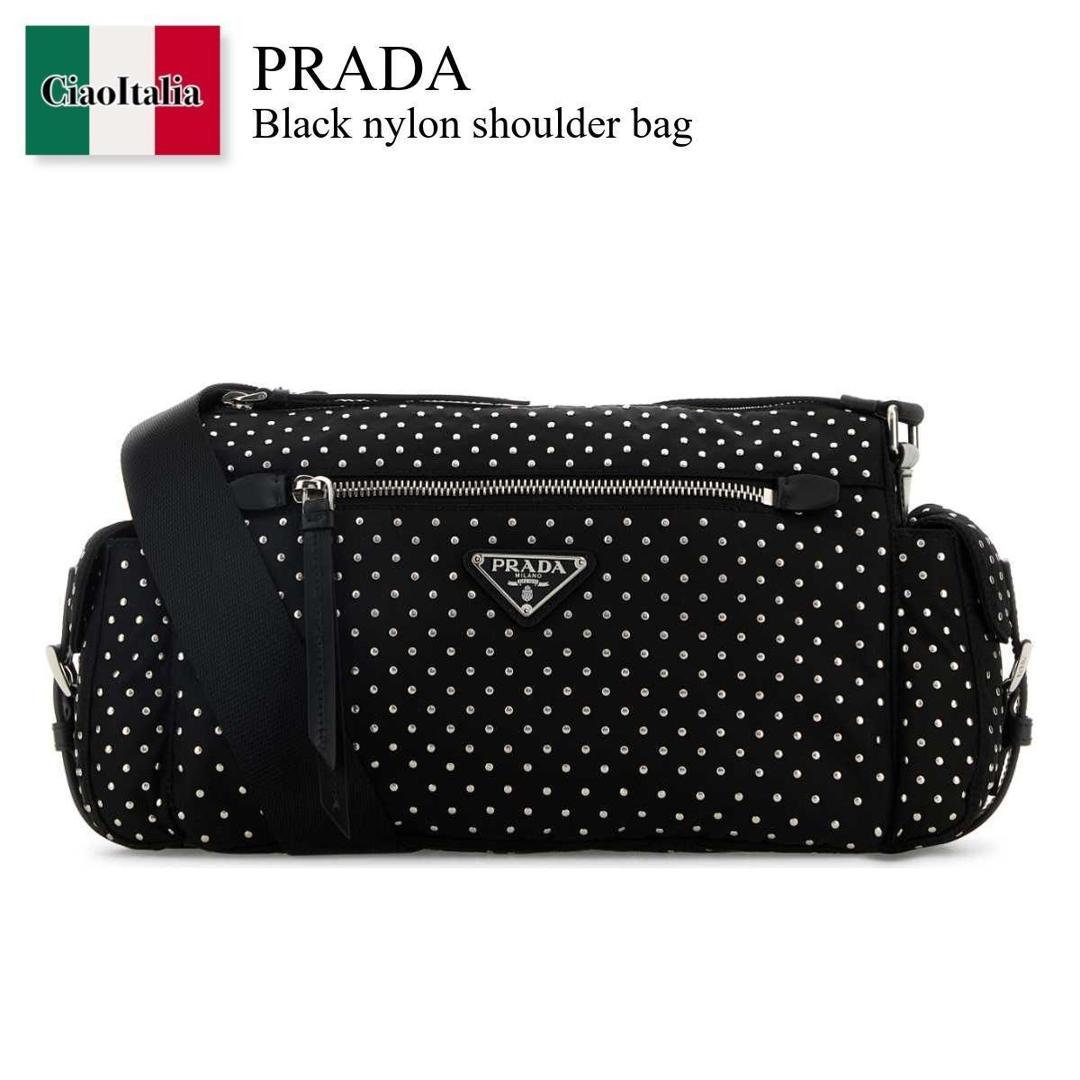 【数量限定・在庫限り・早い者勝ち！】 プラダ / かばん / カバン / Prada Black Nylon Shoulder Bag / 1BC236 F0002 / 1BC236 2HGV F0002 / 1BC2362HGV / 1BC2362HGV F0002 / 1BC2362HGVF0002 / ショルダーバッグ・ポシェット