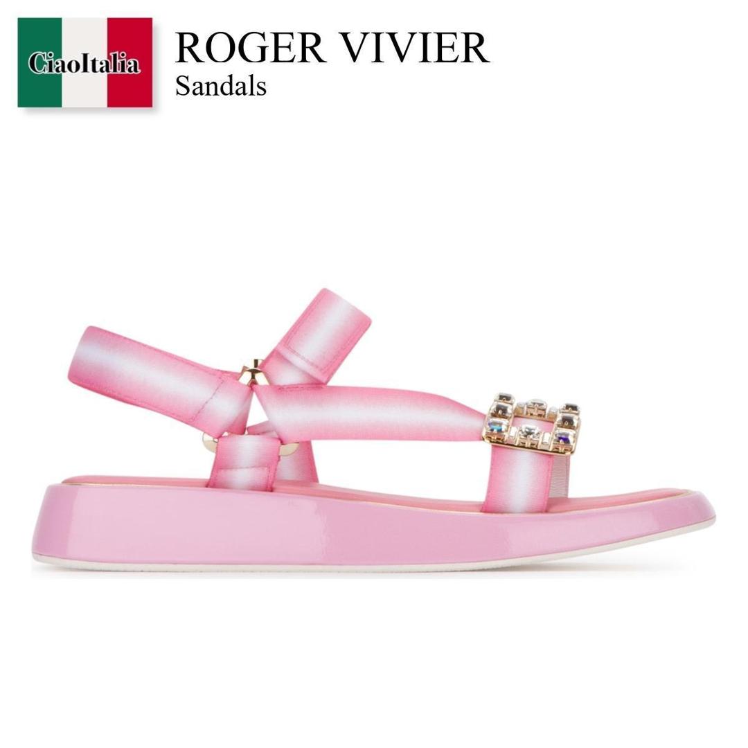 楽天市場】ROGER VIVIER ロジェヴィヴィエ サンダル SLIDY VIV
