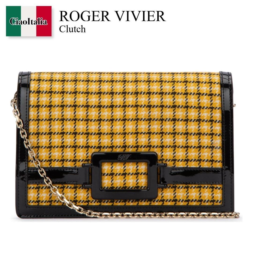 【数量限定・在庫限り・早い者勝ち！】 ロジェ・ヴィヴィエ / かばん / カバン / Roger Vivier Clutch / RBWAORD0101SM4 / RBWAORD0101SM4 0ERA / RBWAORD0101SM40ERA / クラッチバッグ