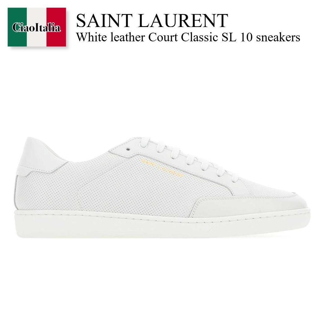 ＊Saint Laurent＊ SL80 レースアップ スニーカー 楽天市場】Saint Laurent サンローラン SL 80 Sneakers
