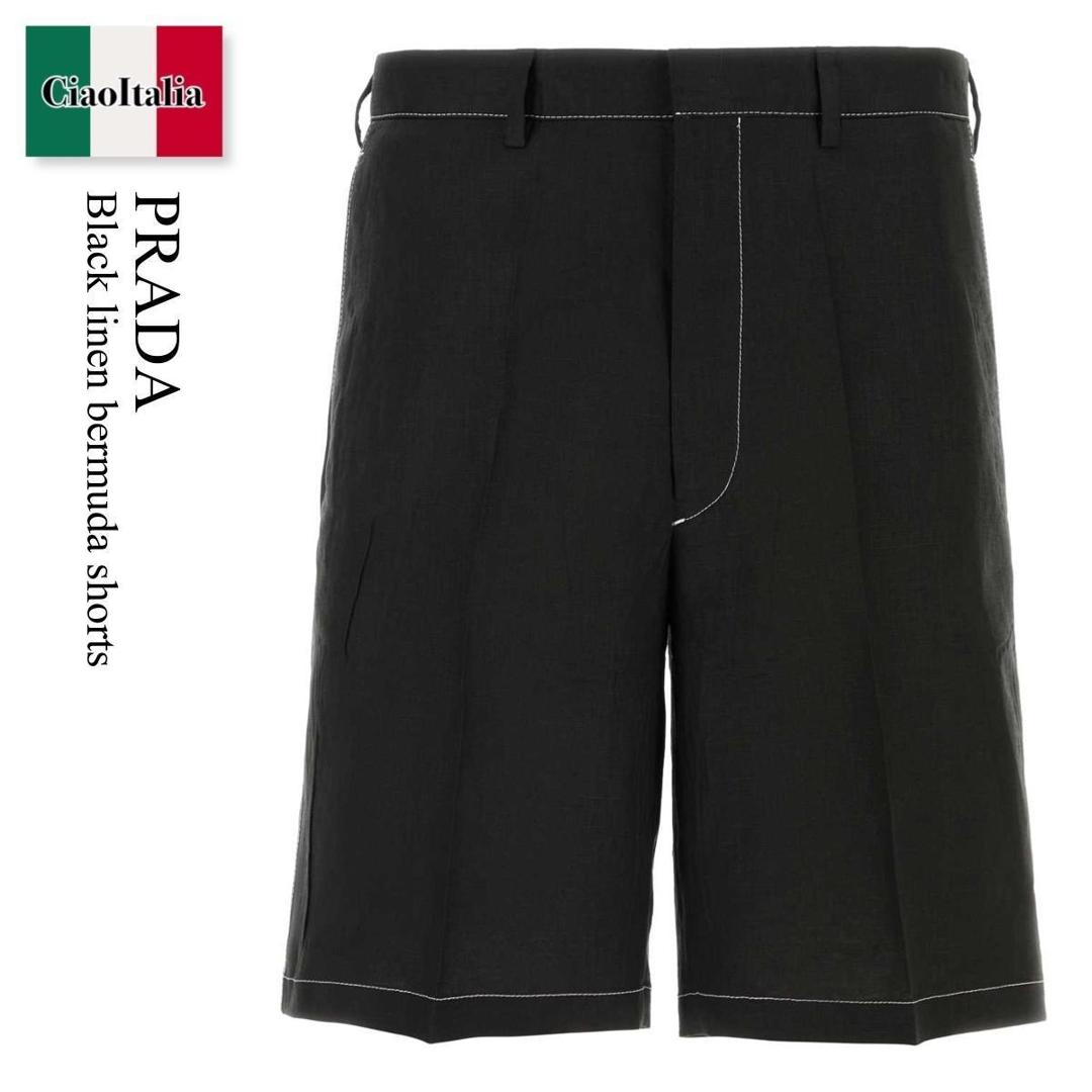 楽天市場】PRADA プラダ ハーフパンツ SPH179 1XTO メンズ