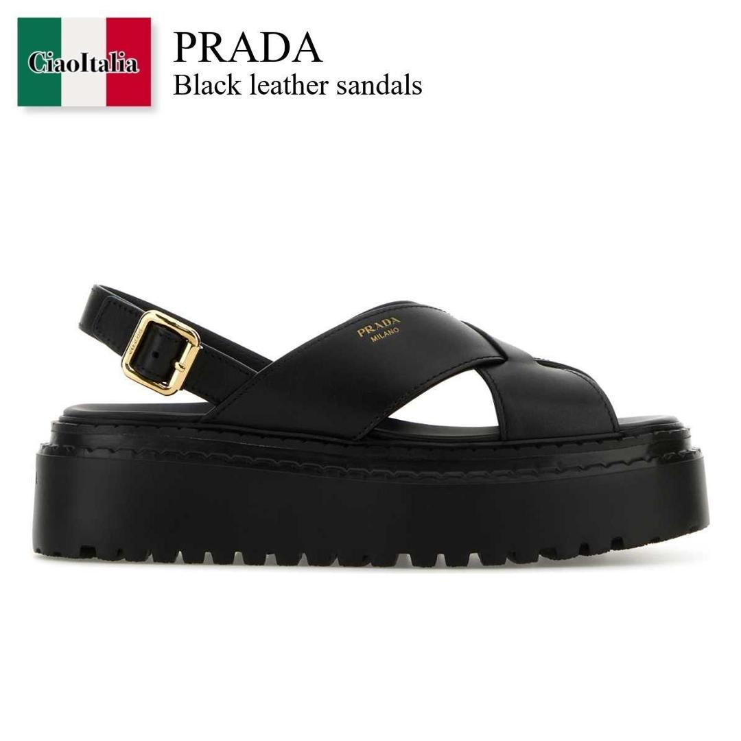 楽天市場】【アウトレット】【ラスト1点】プラダ PRADA サンダル