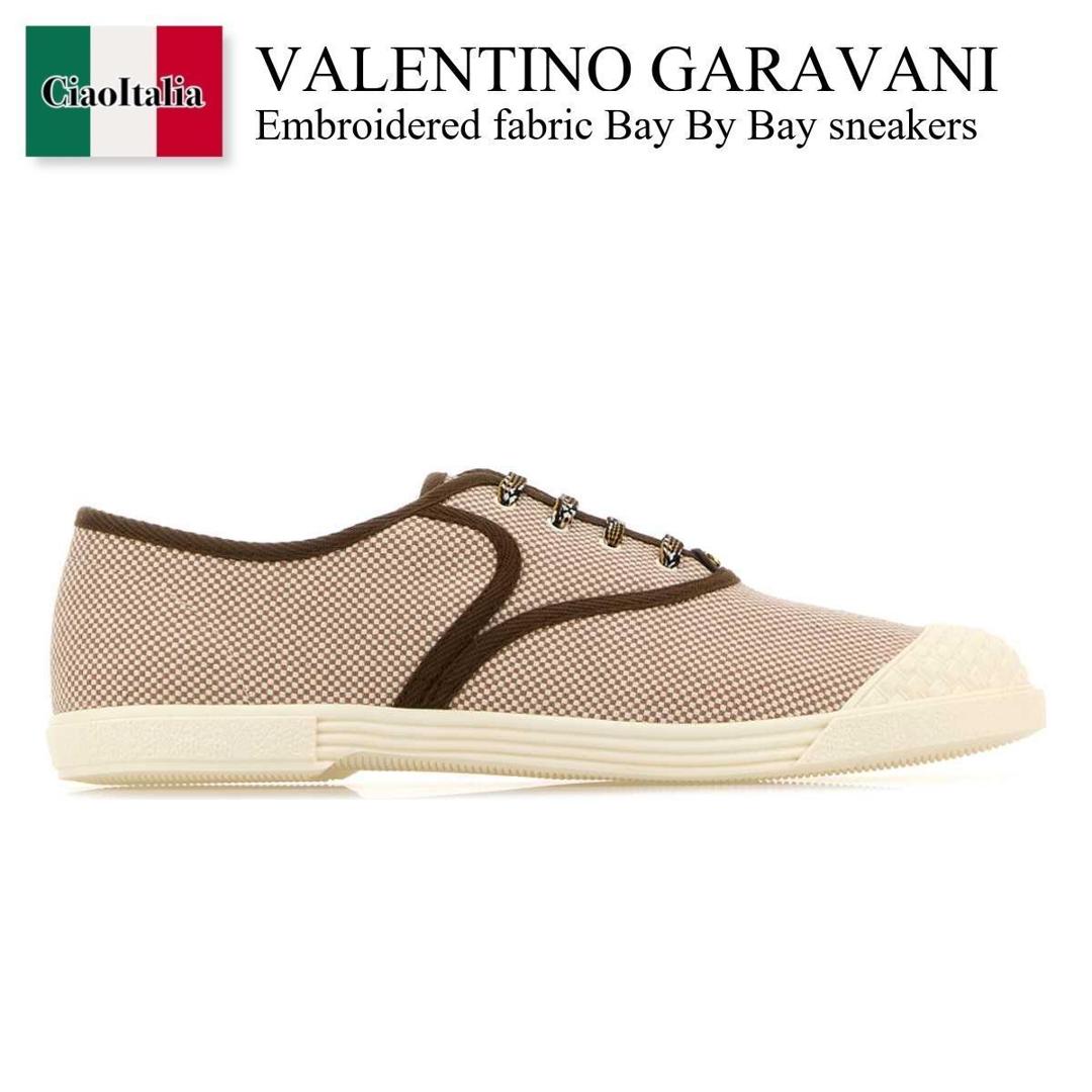 【数量限定・在庫限り・早い者勝ち!】 バレンチノ / Valentino Garavani Embroidered Fabric Bay By Bay Sneakers / 6Y2S0J86LDZ / 6Y2S0J86LDZ RHC / 6Y2S0J86LDZRHC / スニーカー|Ciao Italia