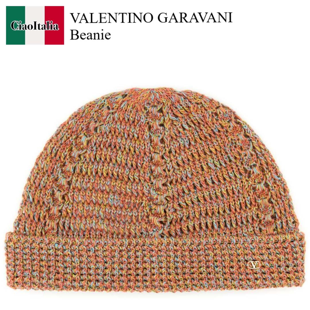 【寸法押さえる・店卸し資産境界線・早め者制覇！】 バレンチノ / Valentino Garavani Multicolor Beanie / 6Y0HB02QJCL / 6Y0HB02QJCL AH2 / 6Y0HB02QJCLAH2 / ニットキャップ・ビーニー