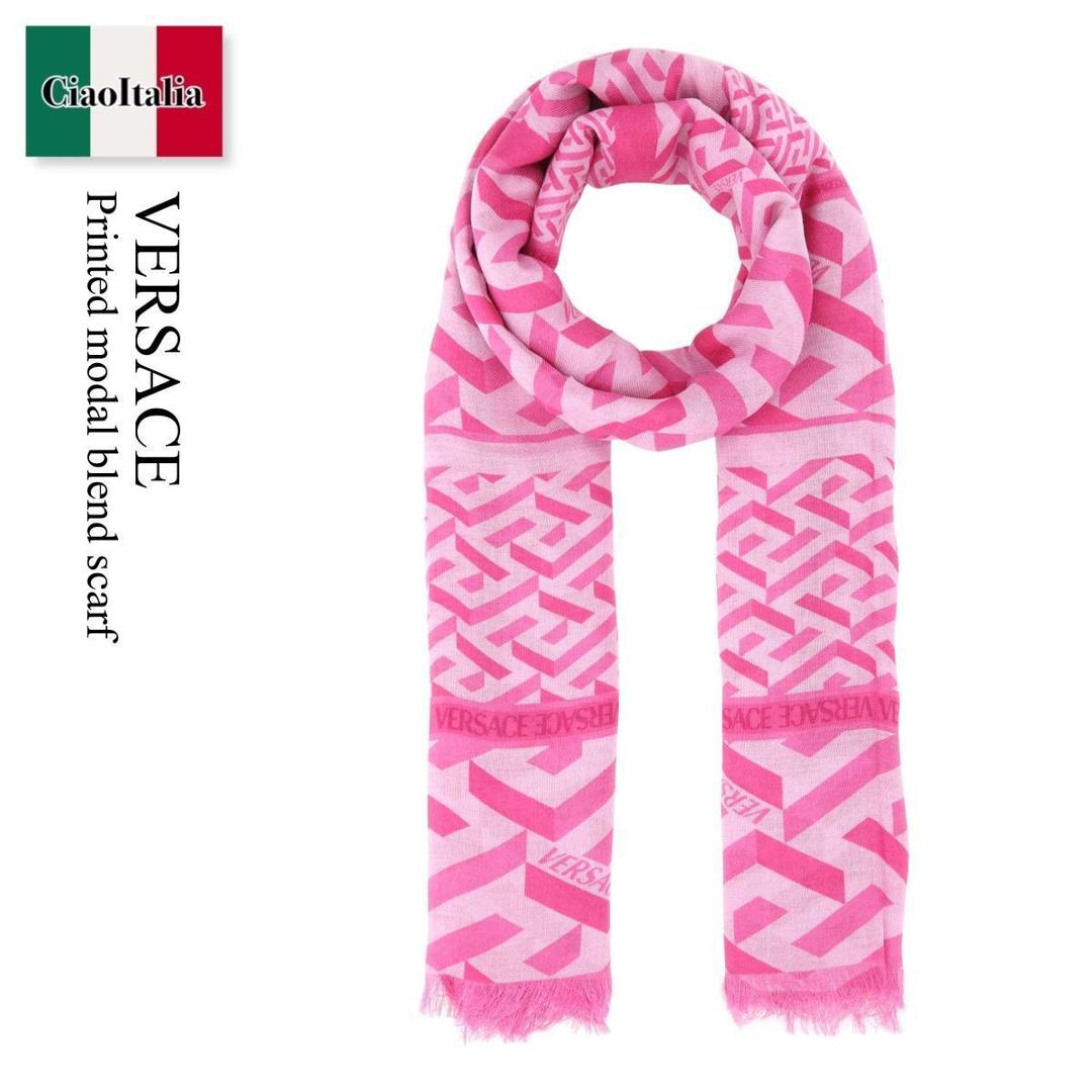 【数量限定・在庫限り・早い者勝ち！】 ヴェルサーチェ / Versace Printed Modal Blend Scarf / 10015 991A06728 / 10015 991A06728 5P740 / 10015991A06728 / 10015991A06728 5P740 / 10015991A067285P740 / マフラー・ストール