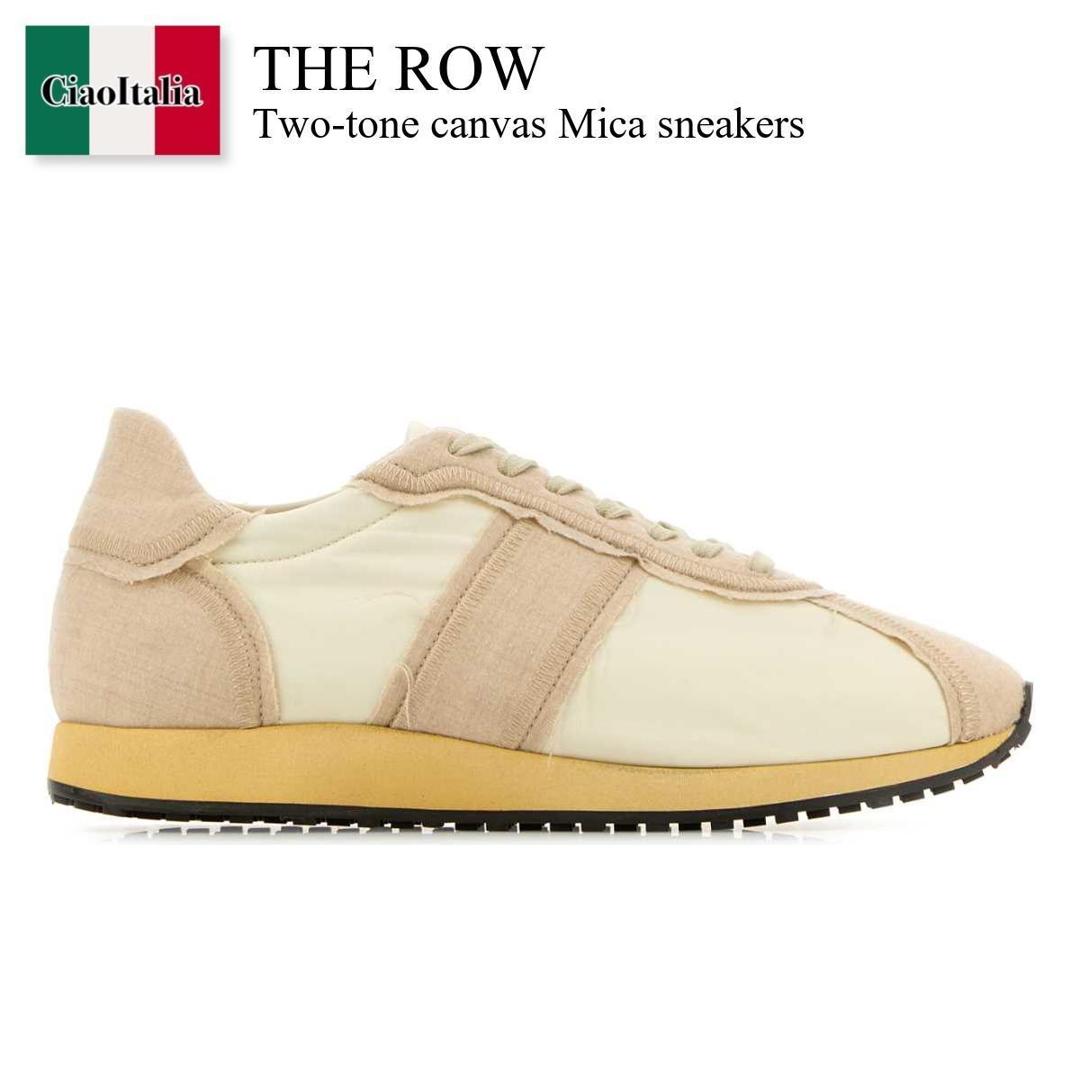 【美品】THE ROW スニーカー THE ROW | ザ ロウ（ザ ロー)｜OWEN RUNNER/ブラック の通販｜ELLESHOP