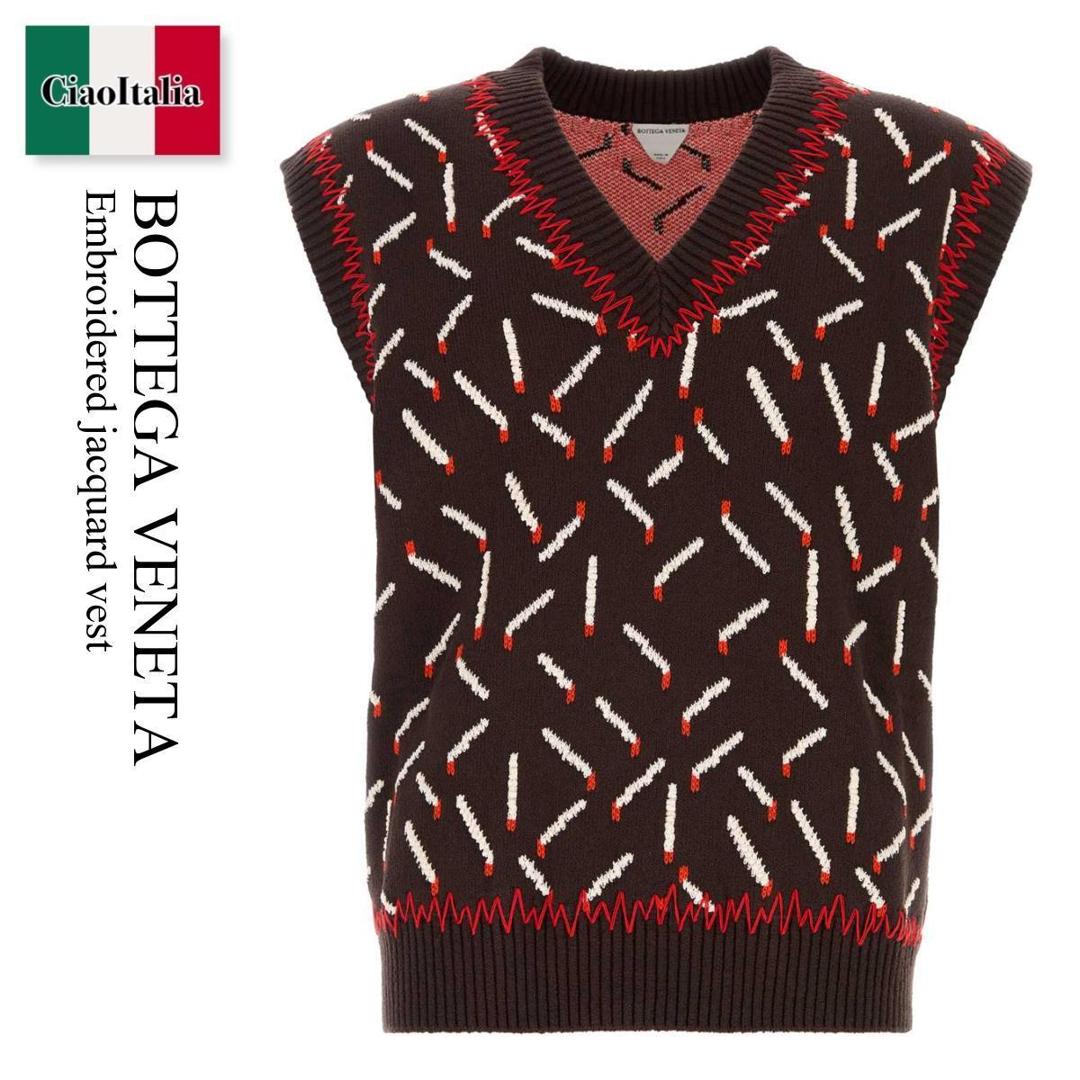 【BOTTEGA VENETA】ボッテガヴェネタ ウール ベスト 835294V4CB0 BOTTEGA VENETA】ボッテガヴェネタ ウール ベスト 835294V4CB0