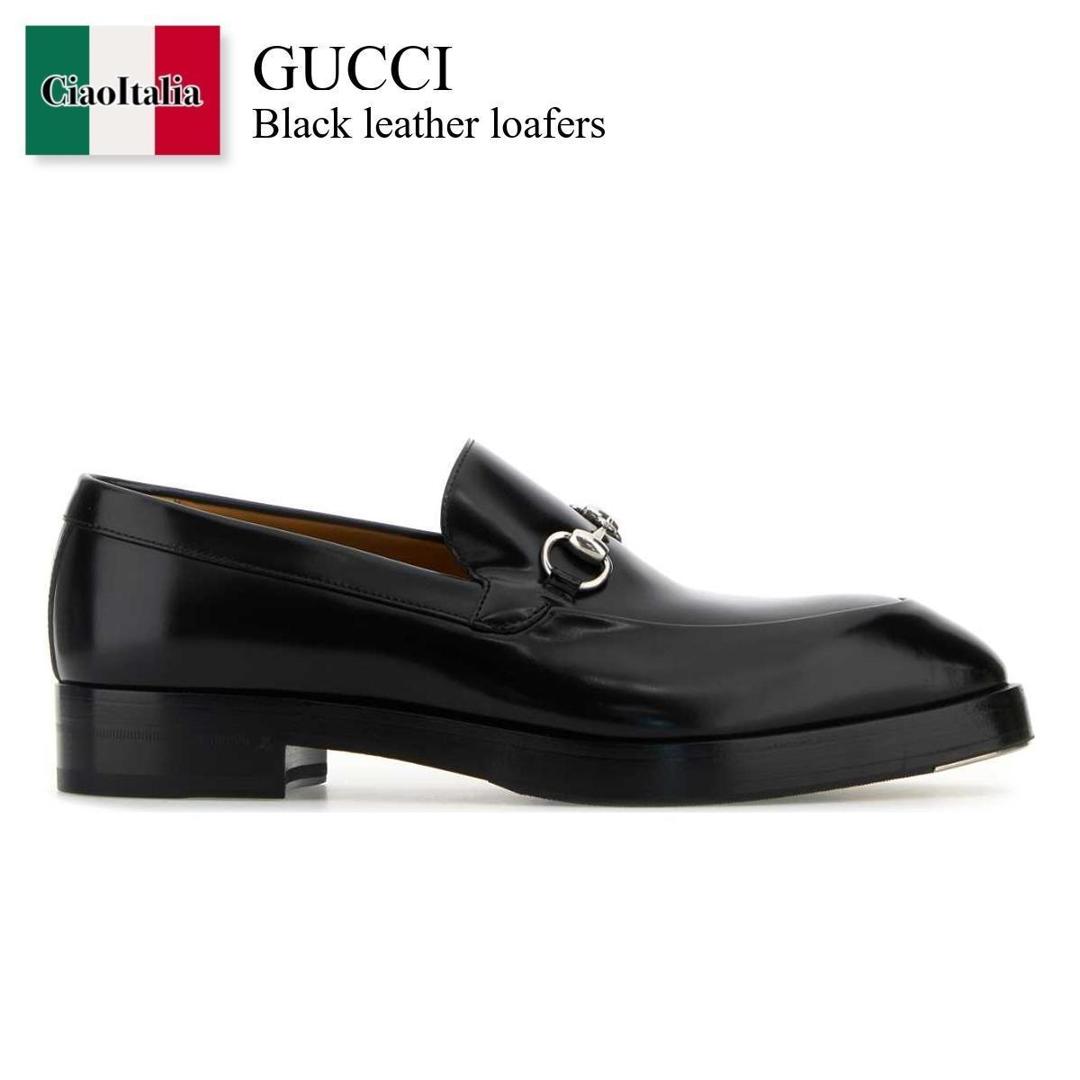 楽天市場】グッチ/GUCCI シューズ メンズ ブラックレザー×ラバー