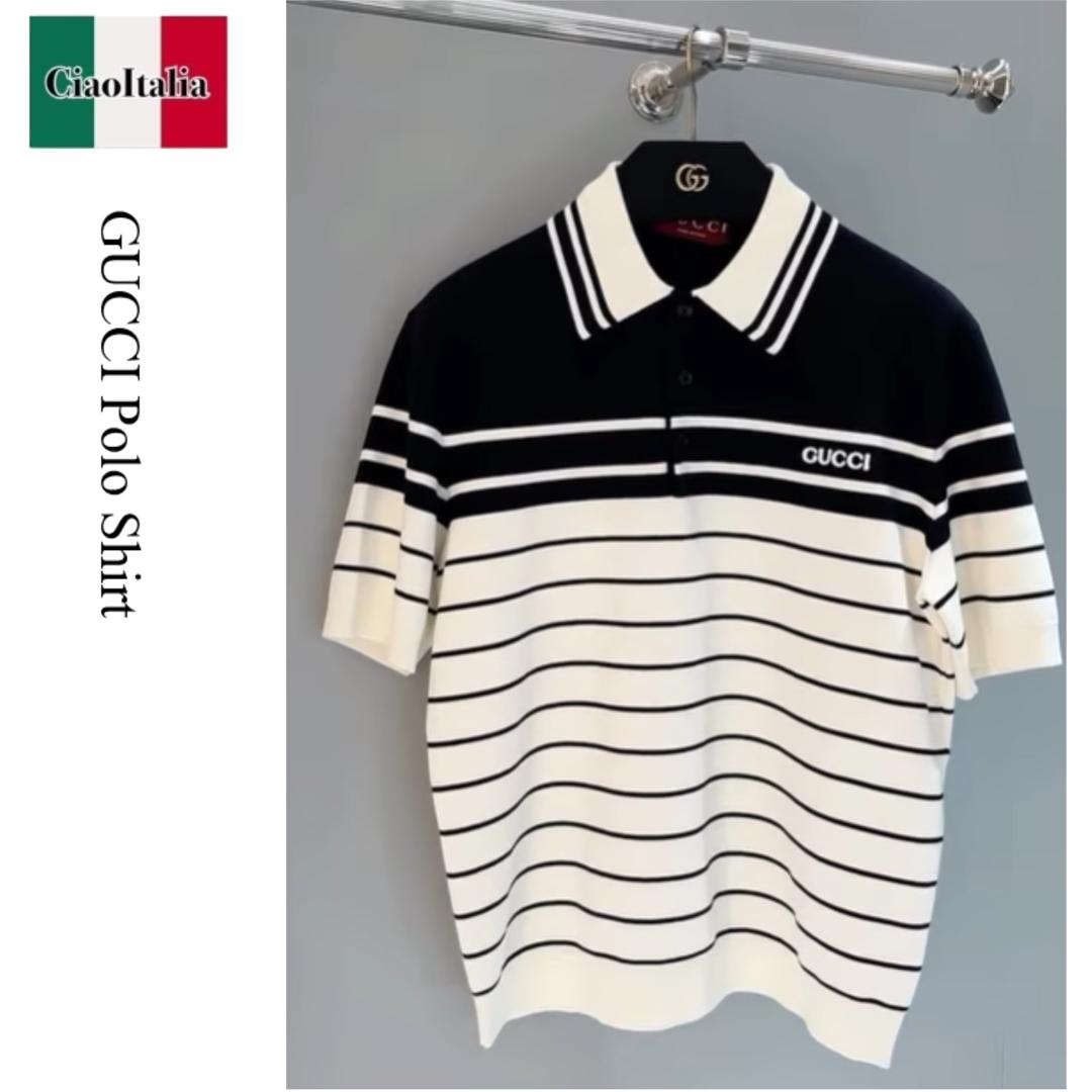 楽天市場】グッチ ポロシャツ メンズ GUCCI ジャンボGG ジャカード