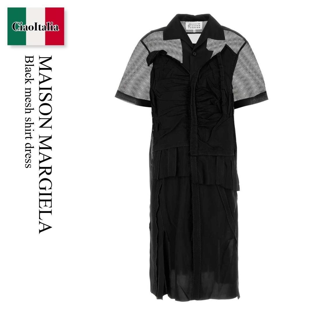 楽天市場】MAISON MARGIELA メゾンマルジェラ シャツドレス Spliced